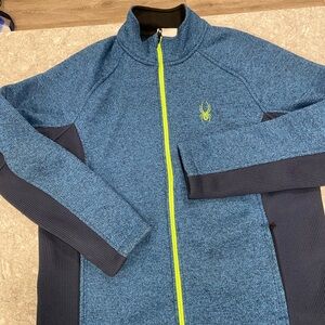 Spyder Foremost Stryke Blue and Black Jacket-XL